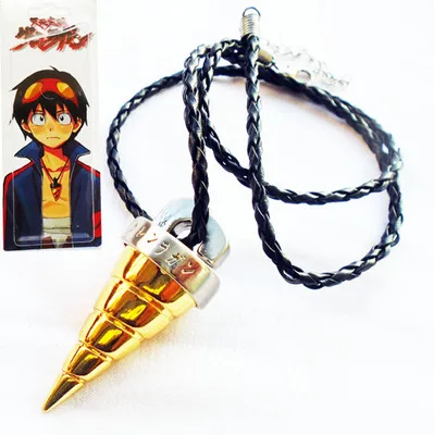 Tengen Toppa Gurren Lagann Simon Necklace Cosplay Accessory Prop