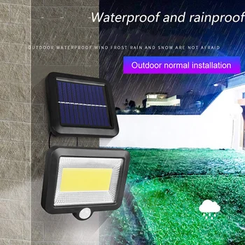 

56LED Solar Motion Sensor Wall Light Outdoor Waterproof Garden Lamp Solar Lamp Street Lamp for Garden