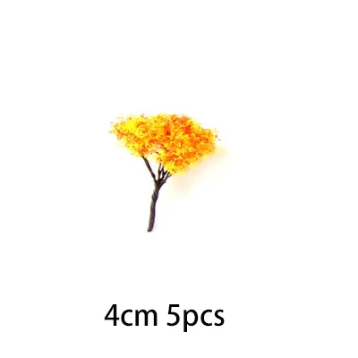 DIY sand table material sence accessories model tree/model plant 5pcs/3pcs for miniature Lansape/model Layout CC model