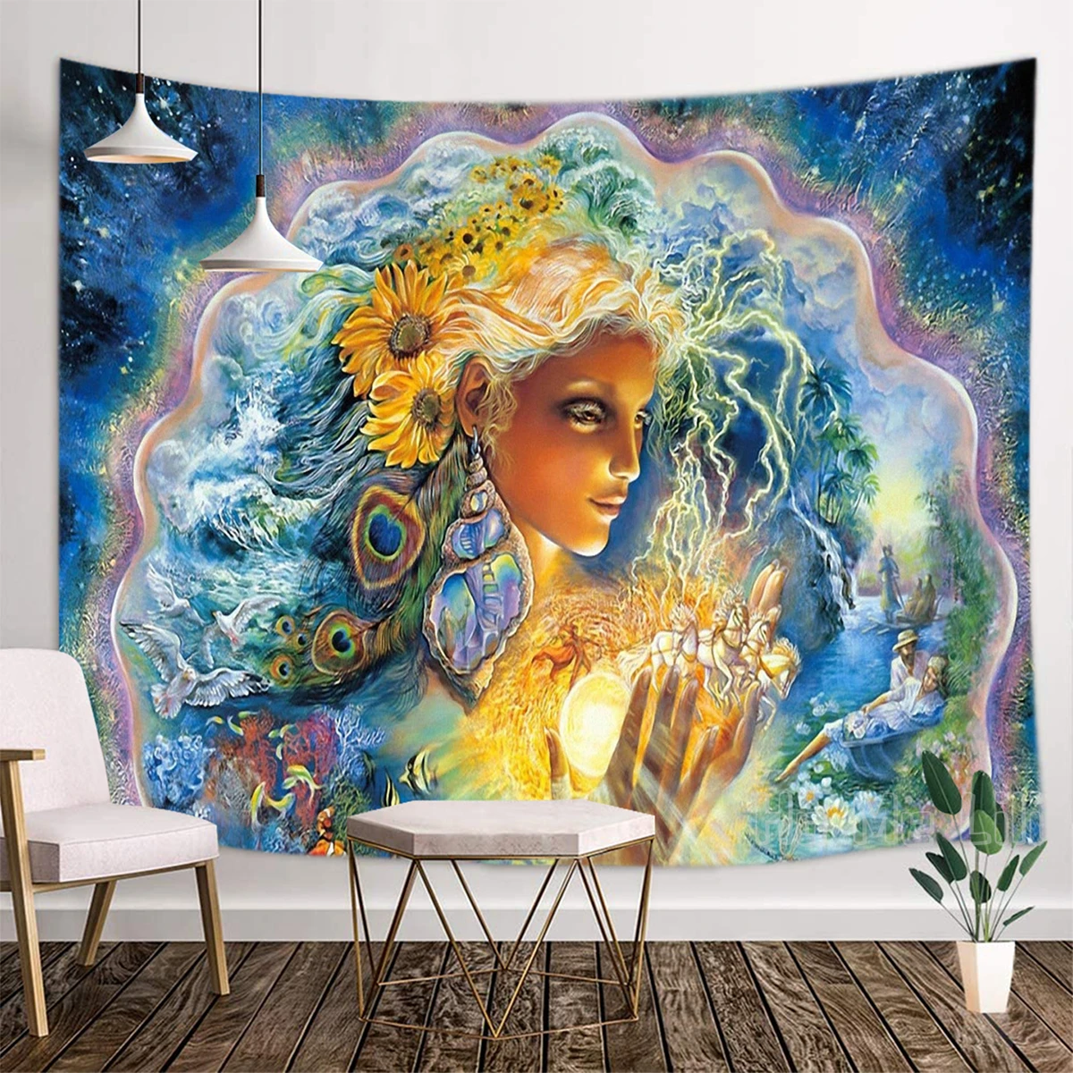 

Настенное украшение для дома с изображением страны эльфов