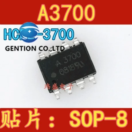 10PCS A3700 HCPL-3700 light coupling SOP-8 HCPL3700 HCPL3700SD in stock new and original