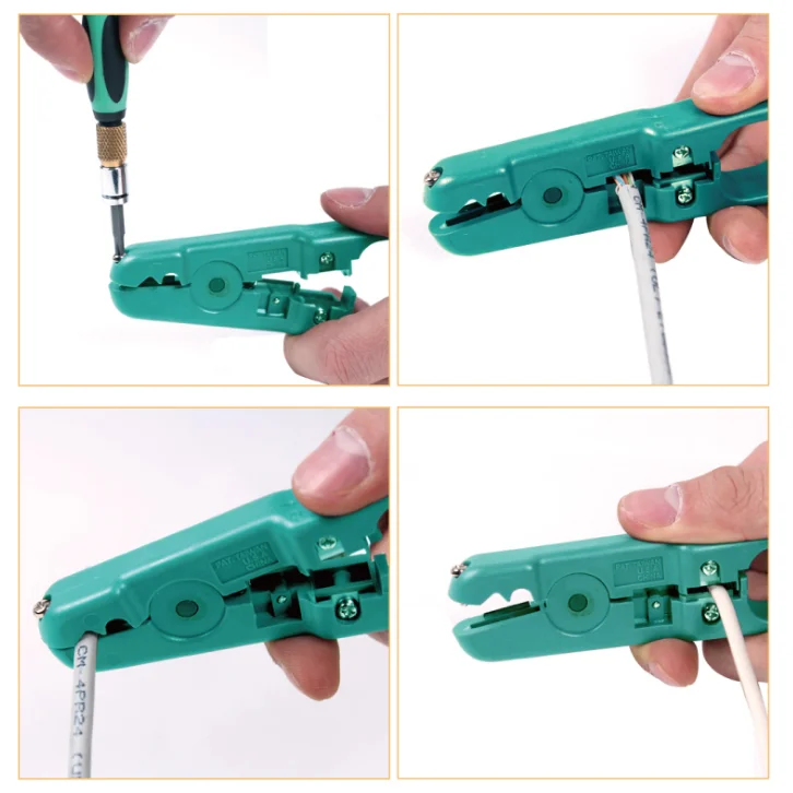 2 в 1 комплект Pro'sKit CP-505+ 6PK-501 группа универсальный инструмент для зачистки Многофункциональный обжимной зачистки с высоким качеством
