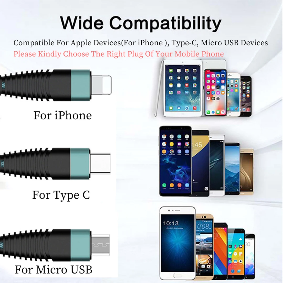 Кабель Micro USB 2,0 A кабель для быстрой синхронизации данных зарядный кабель для samsung S7 S6 huawei Xiaomi LG Android MicroUsb Кабели для мобильных телефонов 1 м