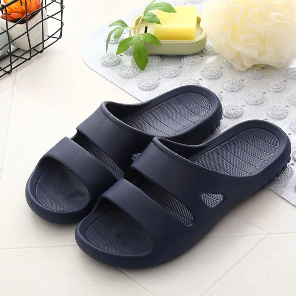 Men's slippers Shower Pool Slippers Soft Ultra Comfortable Lightweight