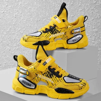 

Boys' sneaker 2020 New style in autumn Children's casual running shoes, fashion and breathable shoes for middle and large girls