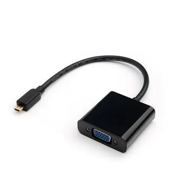 

1080P Micro hdmito VGA converter Micro HDMI to VGA conversion line HTV18