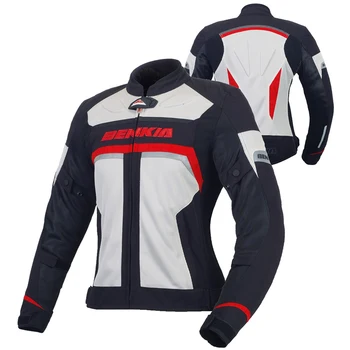 

Women Motorcycle Jacket Chaqueta Moto Summer Breathable Mesh Moto Jacket Protective Gear Jaqueta Motociclista