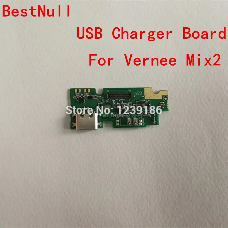BestNull для Vernee Mix2 USB разъем плата зарядки USB зарядное устройство плагин плата модуль с микрофоном запчасти