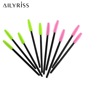 

25/50pcs Silicone Disposable Lashes Brush Comb Mascara Wands for Eyelashes Extension Individual Applicator Women Makeup Tool