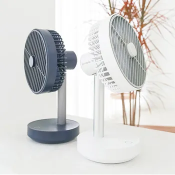 

Protable Fan USB Mini Electric Fan Oscillating Small Colorful Smart Home Multi-function Summer Cool fan 4-Speed Wind Adjustable