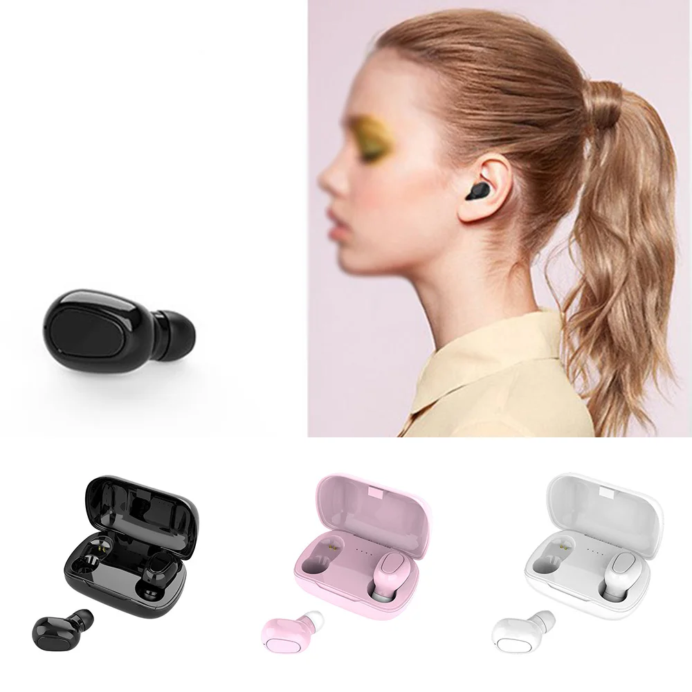 TWS L21 Earphone Wireless Bluetooth For Android IPhone Bluetooth 5 0