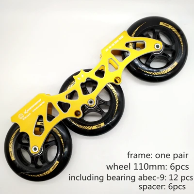 3x110 one pair Скорость скейт рамка 3x110 мм летучая мышь рамка - Цвет: 3x110 one pair