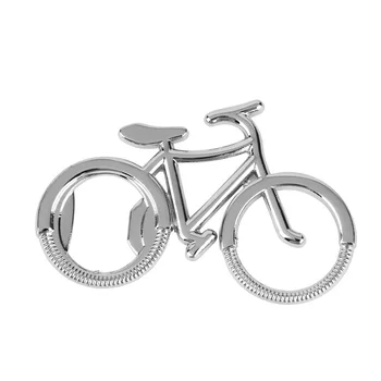 

100pcs Cute Fashionable Bike Bicycle Metal Beer Bottle Opener keychain key rings for bike lover biker Creative Gift for cycling