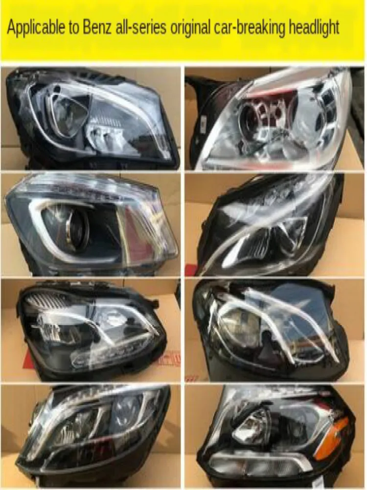 

Applicable to E-Class GLC A- Class AMG Front Large-Sized LED Lamp Assembly Car Accessories Xenon Lamp Led Original Factory