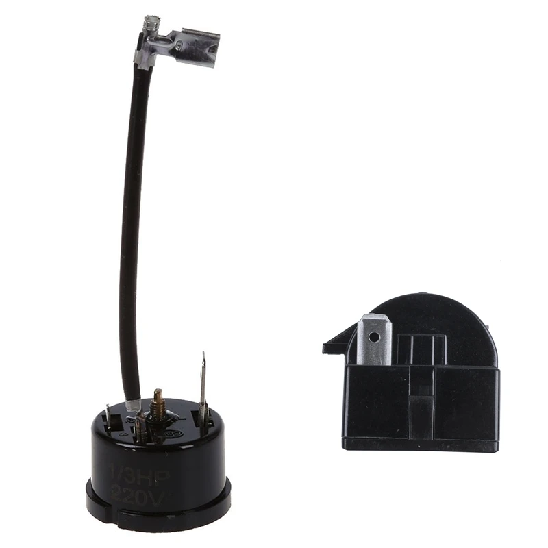 

-Compressor Thermal Overload Protector for HX1/3HP Refrigerator & 3PIN Terminals Refrigerator PTC Starter Relay 12 Ohm Resistan