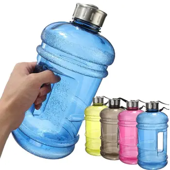 

Official Huge Sports Bottle 2.2 Liters! Gym Fitness Kettle Outdoors Water Shaker Camping