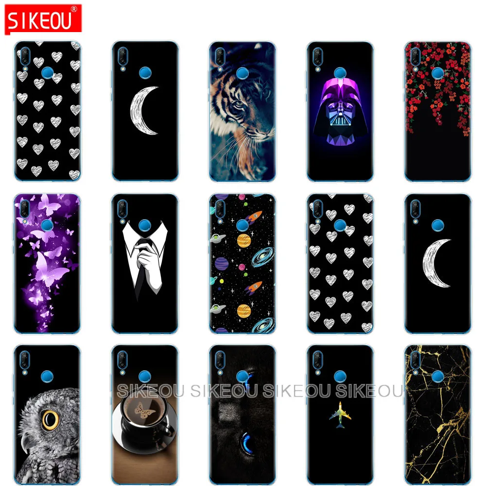 Силиконовый чехол для телефона Huawei P20 P8 P9 P10 mate 10 Lite Pro 2017 2016 задняя крышка huawei p smart