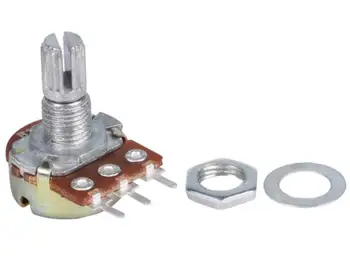 

5 PCS Wh148 B 1K 2K 5K 10K 20K 50K 100k 250K 500K 1m single potentiometer L15