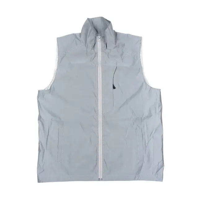 Unisex White Reflective Vest Jacket 18