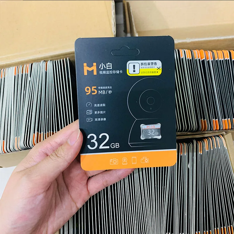 Xiaomi Youpin Xiaobai Micro SD карта 32 ГБ 64 128G 100 м/с слот для карт памяти TF видеонаблюдения