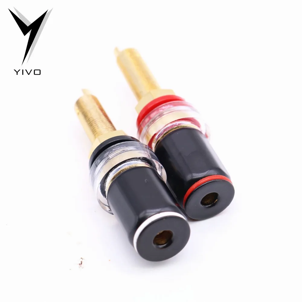 4 шт. Hi End HiFi Колонка звуковой усилитель мощности терминал длинный короткий