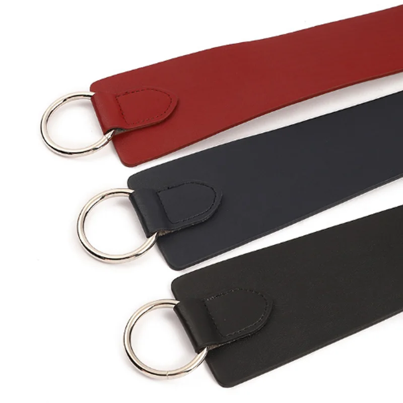 Sale Pu leather Belt Female Waistband thin brown Black Corset Bow leisure Belts for Women Wedding Dress Top Waistband