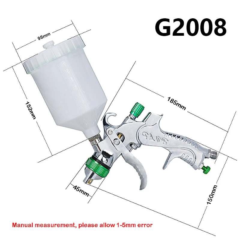    Ʈ , HVLP ߷ ǵ  , 1.4, 1.7, 2.0mm  ŰƮ,  귯, ڵ   