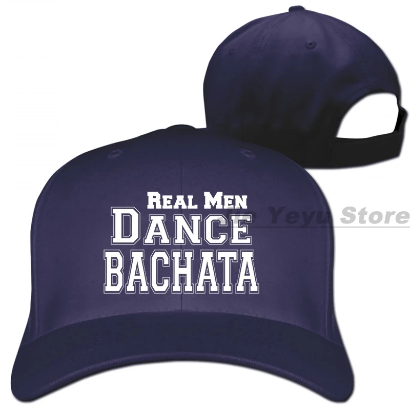 Настоящая танцевальная бейсбольная кепка Bachata для мужчин и женщин, Кепка-Дальнобойщик, модная Регулируемая Кепка - Цвет: 1-Navy