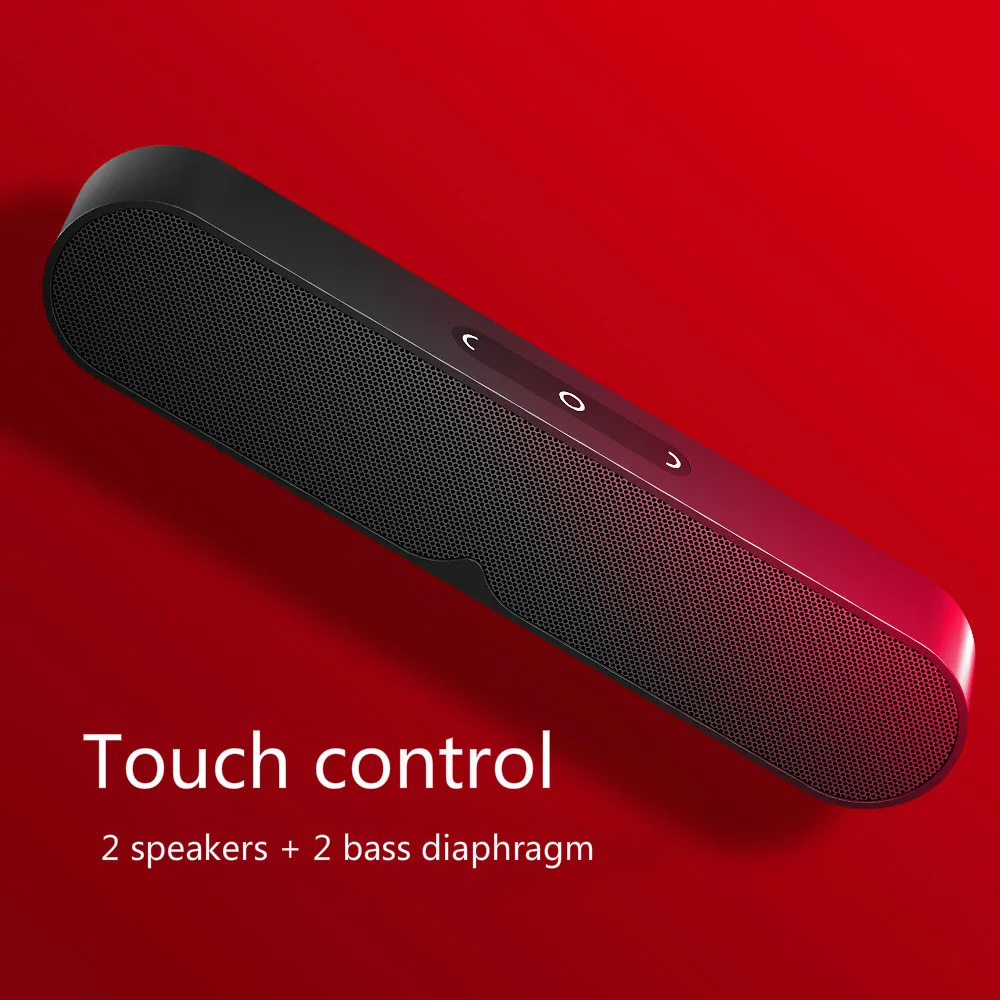 Горячая Распродажа, высококачественный компьютерный динамик, сенсорный Bluetooth динамик, шумоподавление, HD стерео, длинный режим ожидания, портативный звук, figh