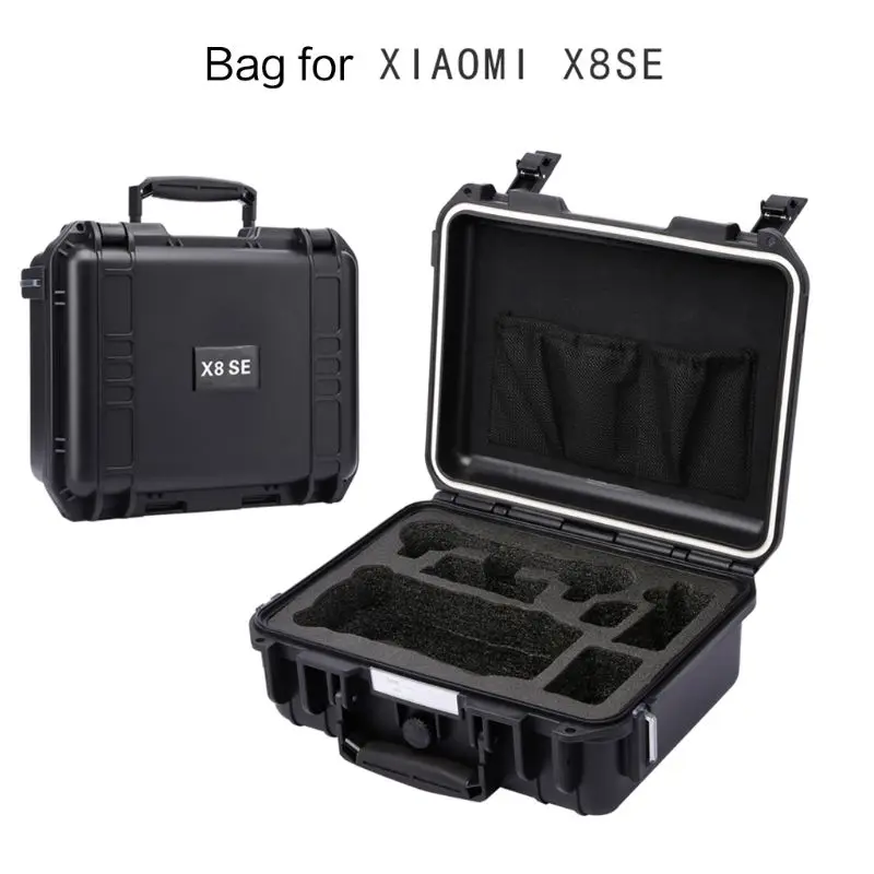 Waterproof Hard Shell Carrying Case Storage Bag Cover for Xiaomi X8SE Camera Drones Accessories DXA