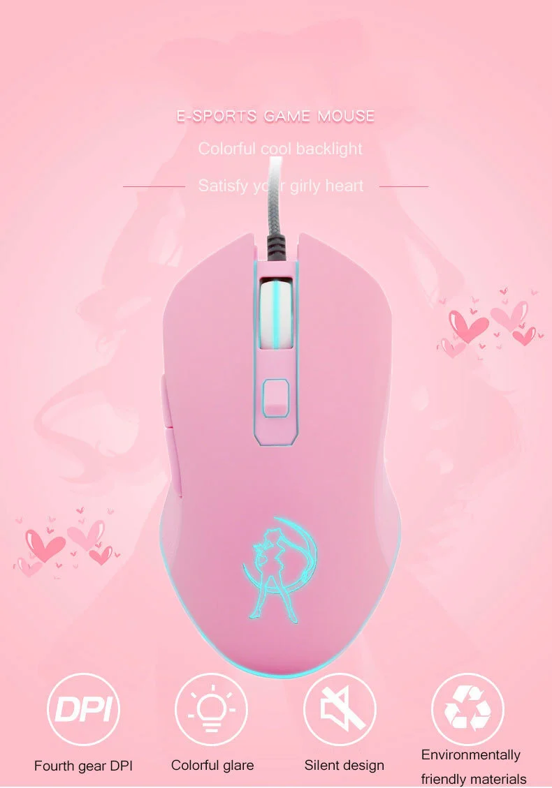 Pink mouse