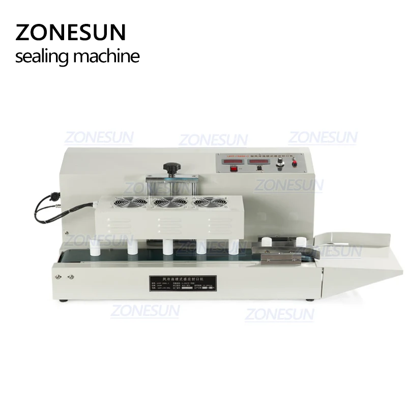 ZONESUN транзистор воздушного охлаждения рабочего электромагнитного непрерывного индукции запайки машина для витамины бутылки