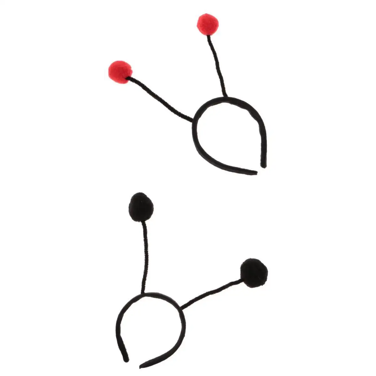 2Pieces Multicolor Girl Kids Insect Antenna Headband Bumblebee Ant Alien Costume