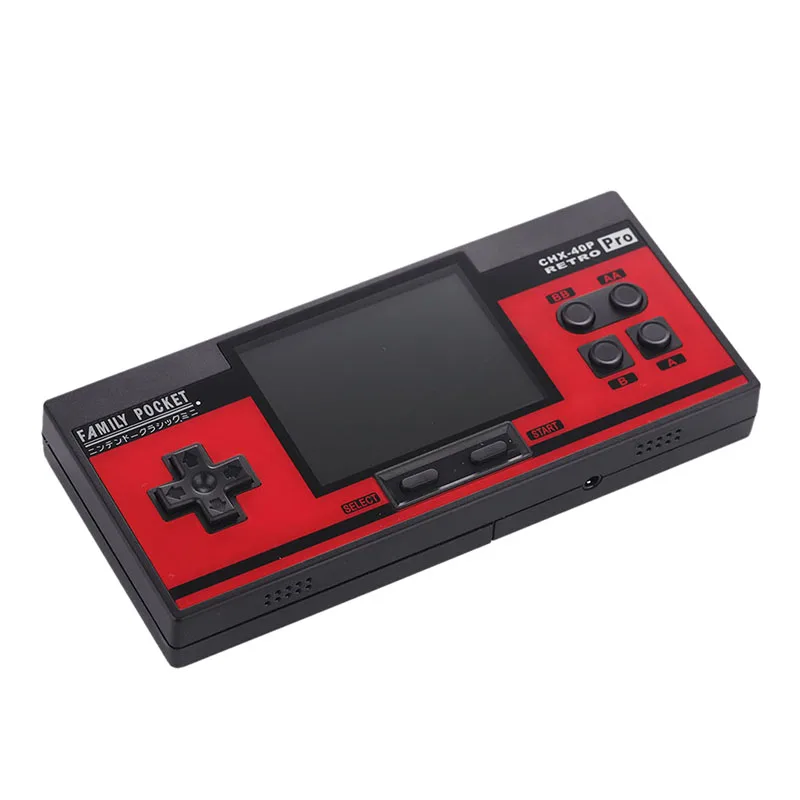Портативная игровая консоль 3,0 дюймов Экран игровой плеер 348 игр Av Выход 3,5 мм Выход подарок для детей и взрослых Классический чехол для телефона в виде ретро-игровой Conso - Цвет: red