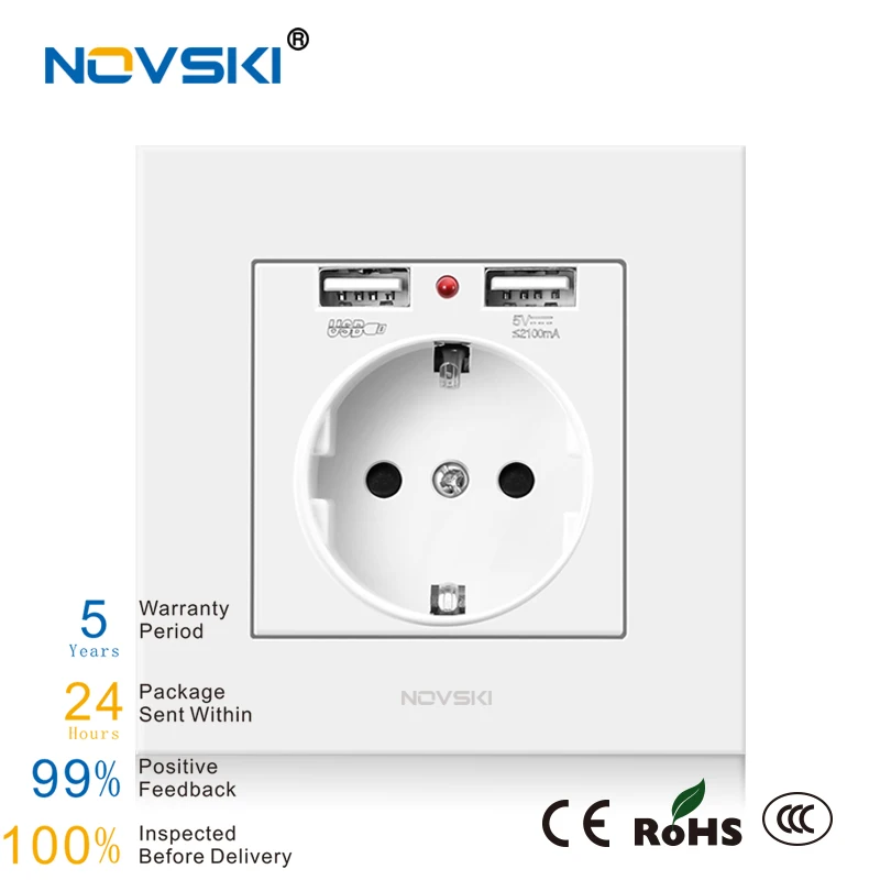 Электрическая настенная розетка держатель для смартфона USB зарядка подставка