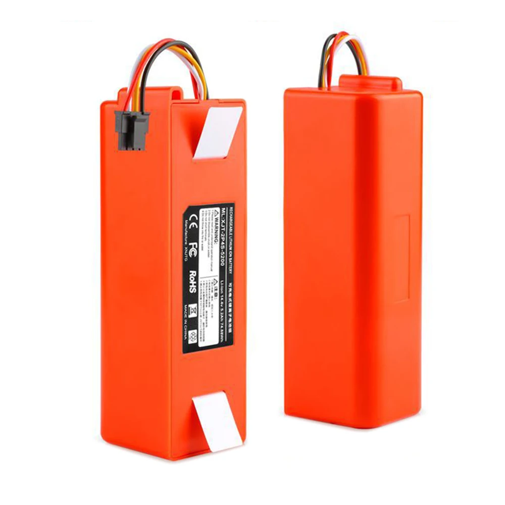 5200mAh/6500mAh li-ion Battery for xiaomi mi robot roborock S50 S51 T4 T6 Robotics cleaner parts Vacuum Cleaner accessories