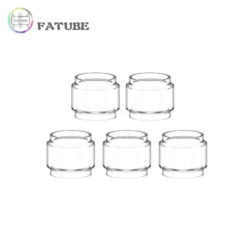 

5pcs FATUBE bubble glass tube for VOOPOO UFORCE TANK / UFORCE T1 T2 T3 Pyrex fatboy Glass tank