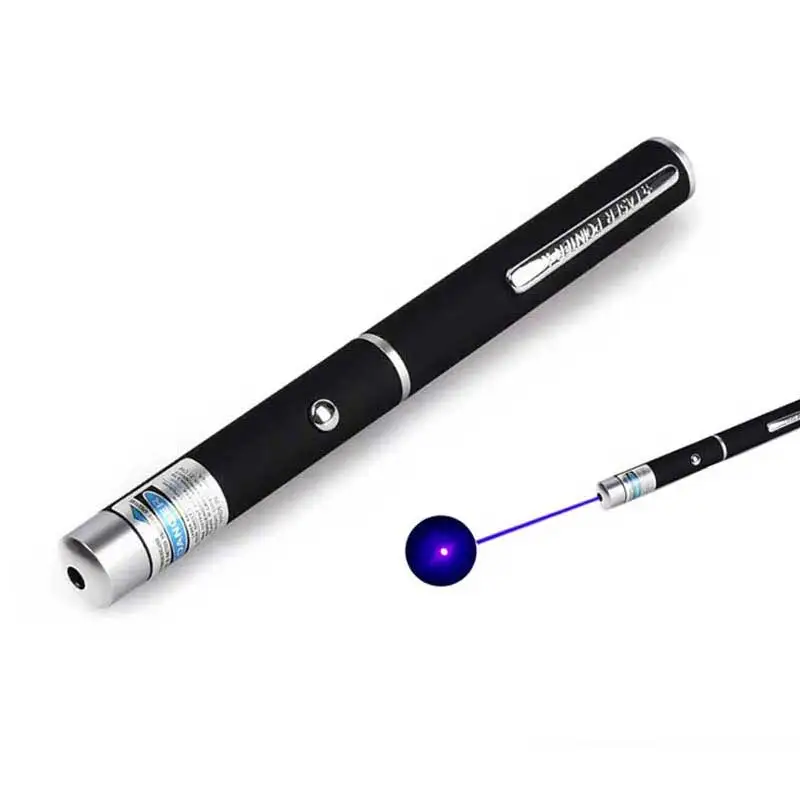 

TMWT Laser Pointer Pen AAA Battery 5MW Blue Dot UV 405nm Lazer Light Mini Laser Pointer