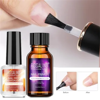 

15ML Professional Natural Nail Prep Dehydrate Nail Primer Strong Adhesion Nail Art Tool Nail Polish for Acrylic Powder