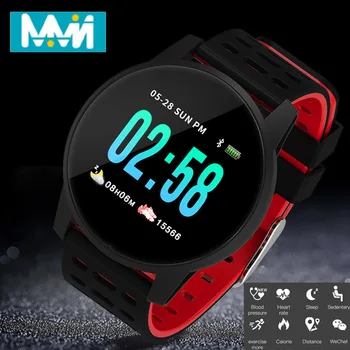 

Smart Band W1 Color Screen Fitness Tracker Heart Rate Monitor Waterproof Smart band round Activity tracker PK Mi Smart band 3