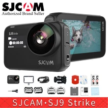 SJCAM SJ9 Strike Водонепроницаемая 4K wifi Экшн-камера с сенсорным экраном GYRO/EIS Беспроводная зарядка в реальном времени потоковая Спортивная камера