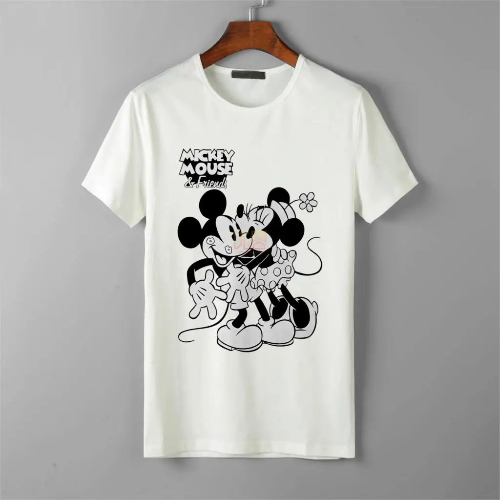 men's addidas Mickey Minnie Mouse Hug Love T-shirt Vest Tank Top Men Women Unisex | Мужская одежда