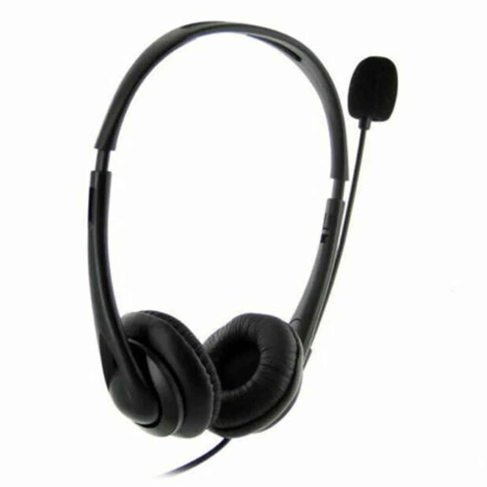 Telephone Traffic Corded Call Centre 360 Rotatable Ergonomic Ear Protective Office Noise Cancelling Headset Microphone USB Port