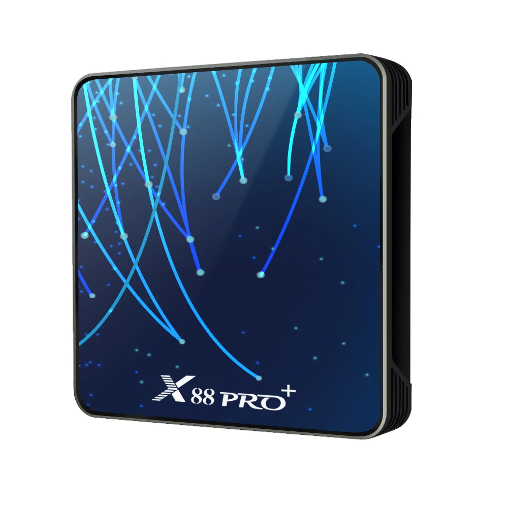 X88 PRO Plus Android Tv Box RK3368 8 Восьмиядерный Android 9,0 4K(3840x2160 пикселей) H.26 SetTop Box 4 ГБ DDR3 32GB128GB медиаплеер