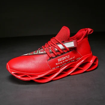 

Spring Trail Running Shoes Men Black Mens Designer Sneakers Leather Boy Walking Jogging Sneakers Anti-Slip Gym Shoes Men