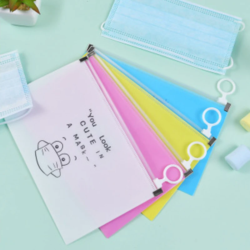 

8pcs Fashion Mask Cover Bag Portable Facemask Holder Face Mask Storage Box Case Save Mask Boxes Caja Para Guardar Mascarillas
