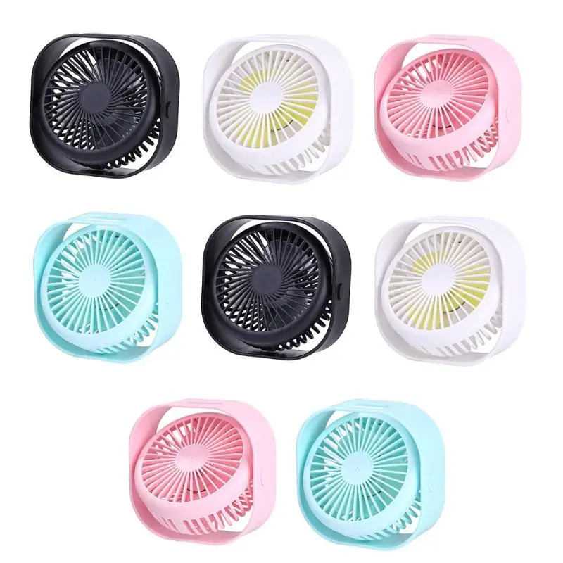 3 Speeds 1200mAh USB Charging Brushless Motor Hand-held Turbine Small Fan