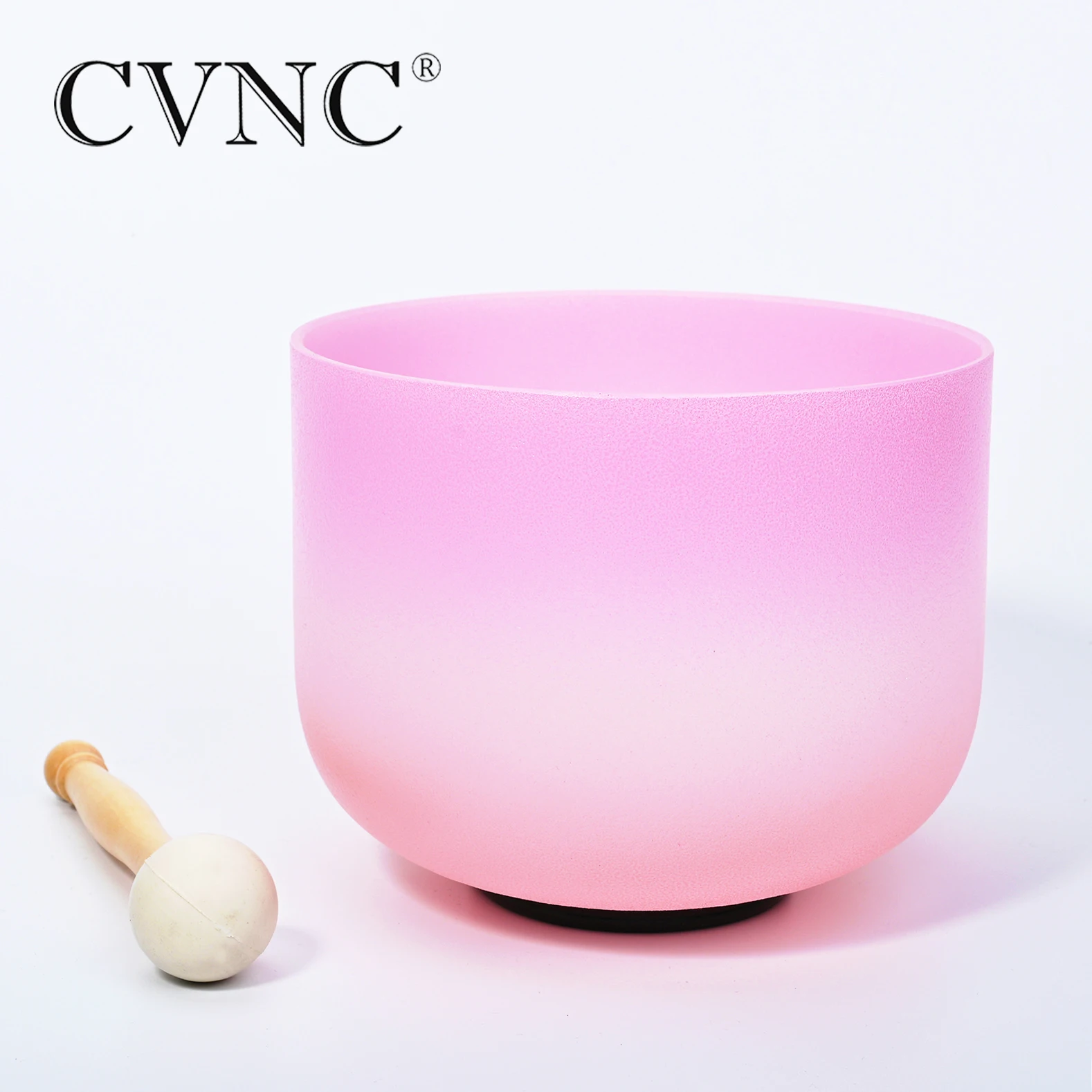 

CVNC 10 Inch Note C Root Chakra Color Frosted Quartz Crystal Singing Bowl Sound therapy