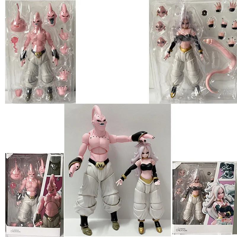 Bandai SHF злые маджин Буу l супер Android № 21 жесткая битва ПВХ экшн-фигурка игрушка |