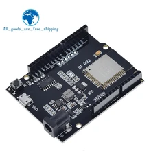 Tzt para wemos d1 esp32 ESP-32 wifi bluetooth 4mb flash uno d1 r32 placa módulo ch340 ch340g placa de desenvolvimento para arduino